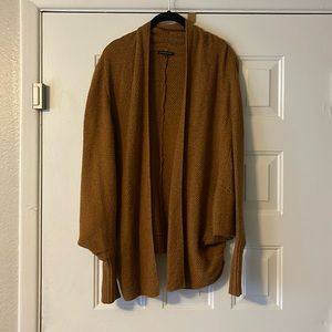Brown bat wing cardigan
